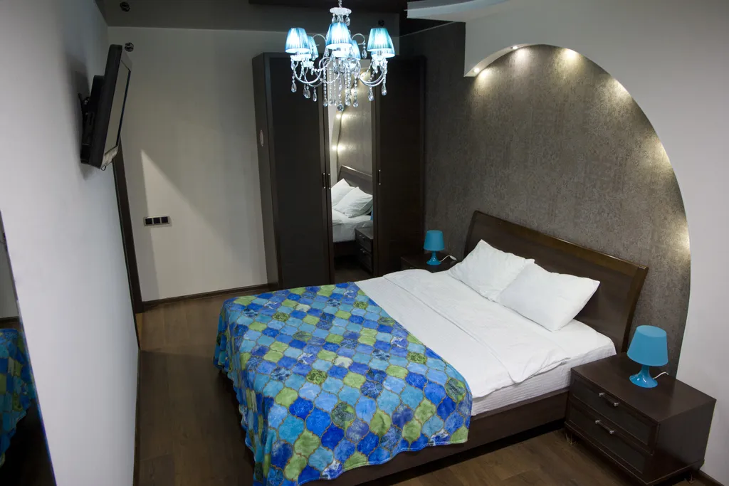 Двухкомнатная квартира с джакузи, теплым полом и кондиционером