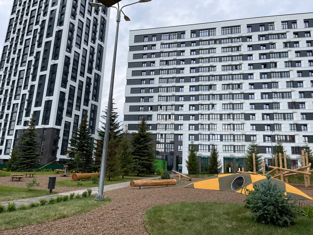 Квартира-пентхаус с высокими потолками