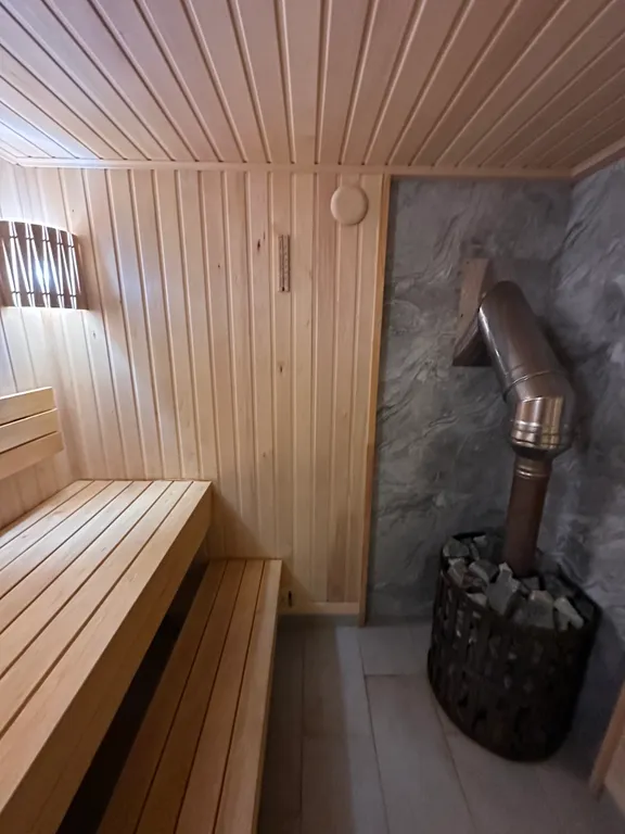 Дом у моря, бассейн, парная, зона барбекю