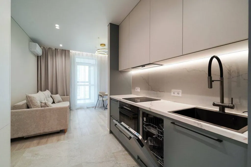 Стильная студия Париж в ЖК Minsk World