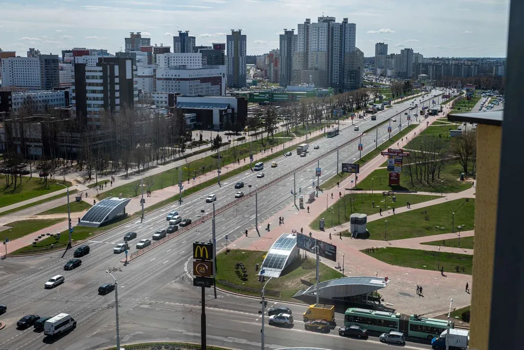 Квартира Квартира Комфортная новая студия у метро — Минск
