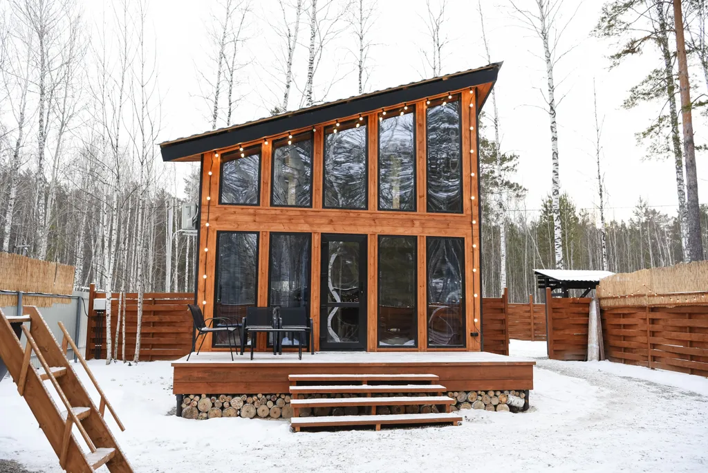 Коттедж Синий домик — аренда посуточно в Тюмень