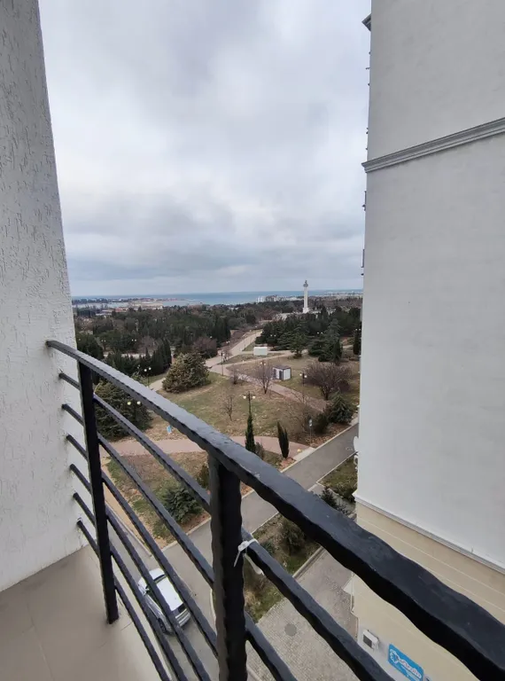 Апартамент с видом на море и парк