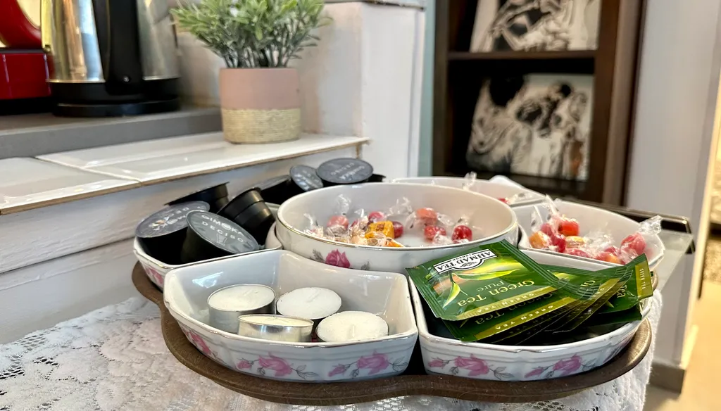 Винтажная квартира с отдельным входом и с большой зоной для барбекю