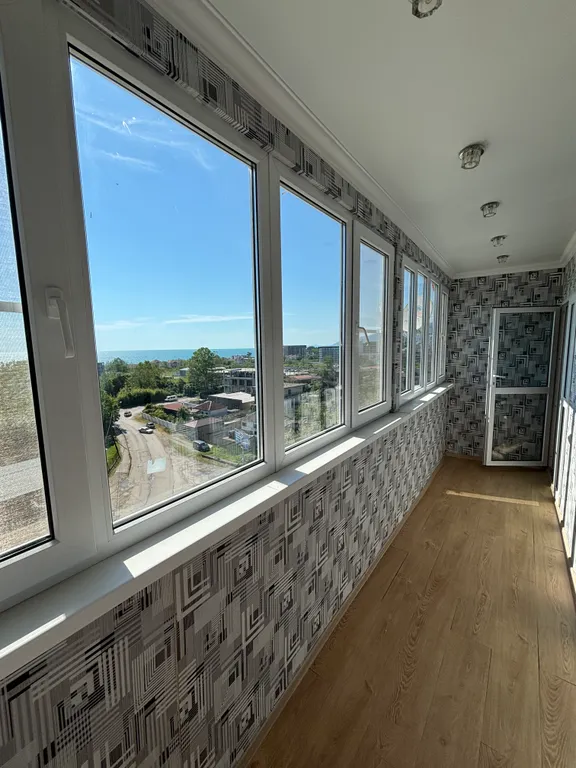 Квартира Видовая 1-к квартира в 5 минутах от моря, Гагра, 42 кв, 3 кровати — Гагра