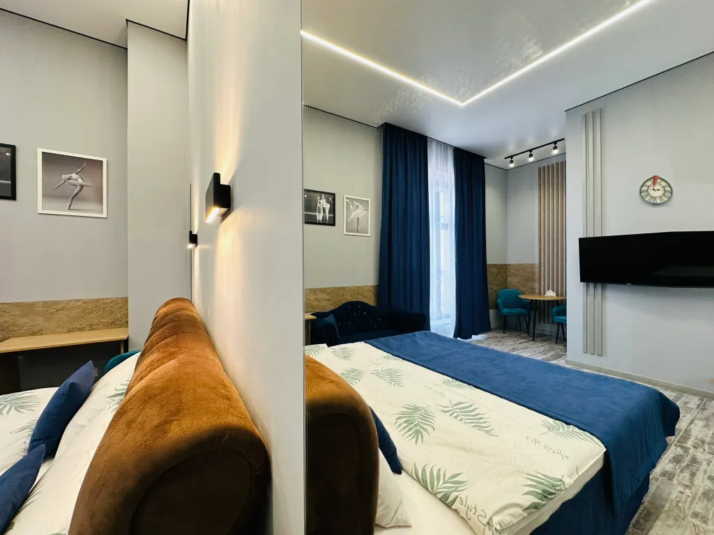 Лофт студия на 17 этаже с панорамой на центр