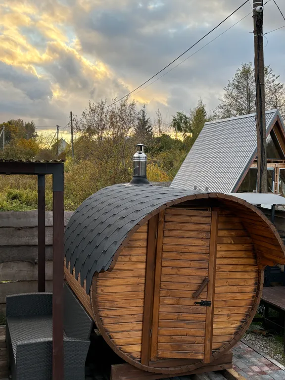 Романтический афрейм домик в 20 минутах от центра Калининграда