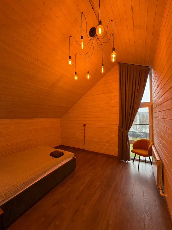 2-этажный Барнхаус с чаном, сауной и бассейном