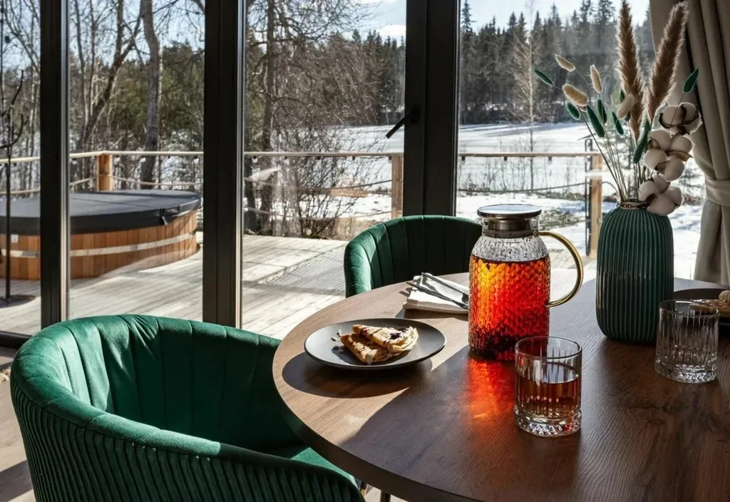 Коттедж Лодж комфорт c купелью — Луга