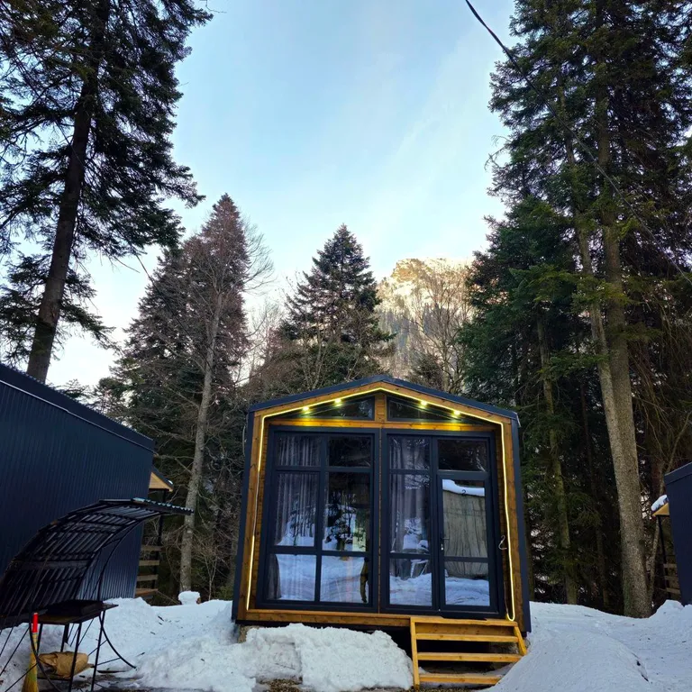 Коттедж Барнхаус в лесу — аренда посуточно в Домбай