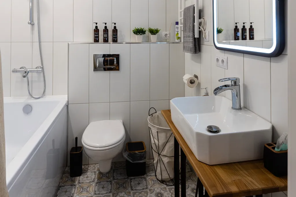 Яркая квартира с двумя балконами