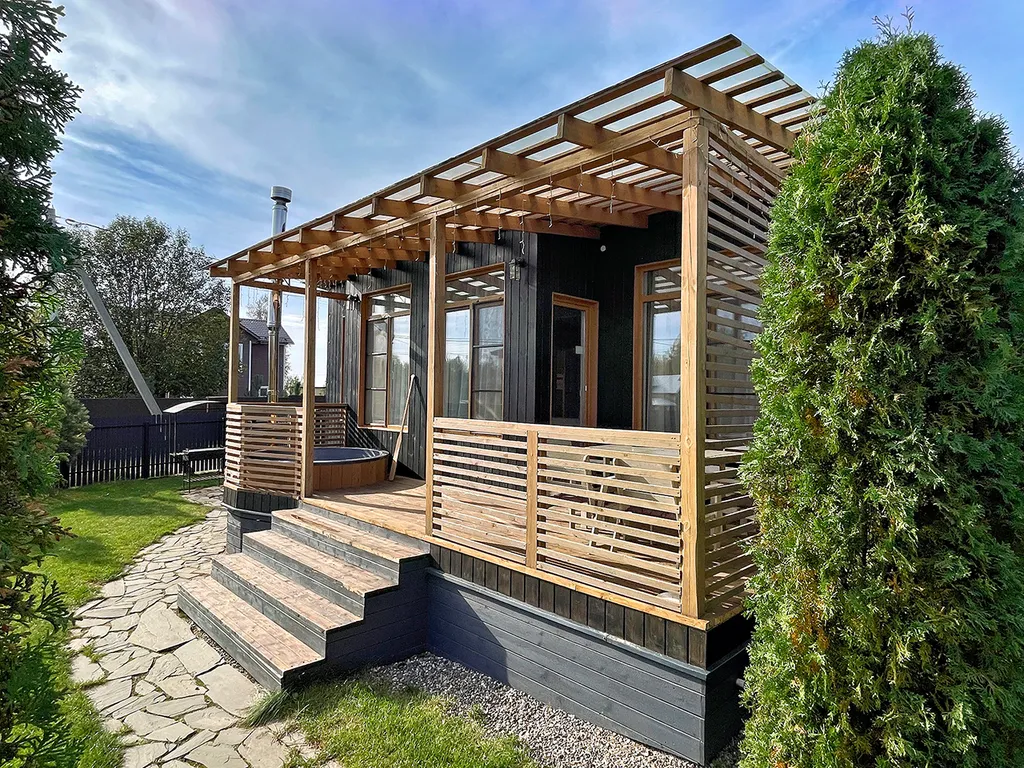 Дом с сауной и финской купелью рядом с озером Плещеево