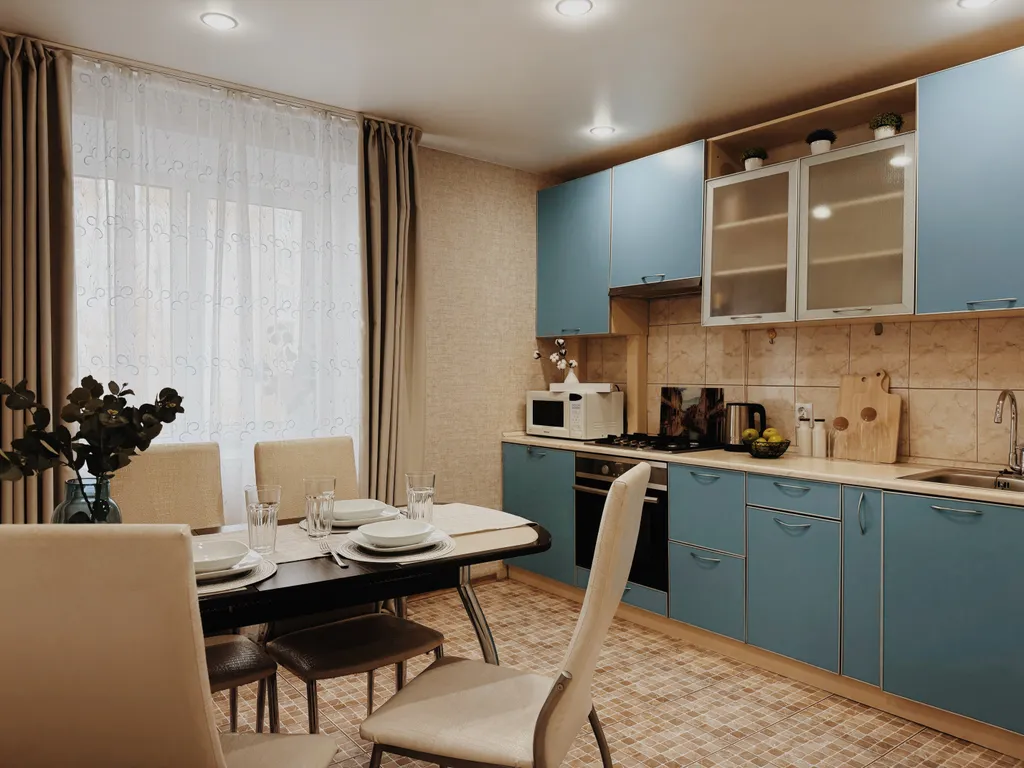 Светлая квартира с парковкой