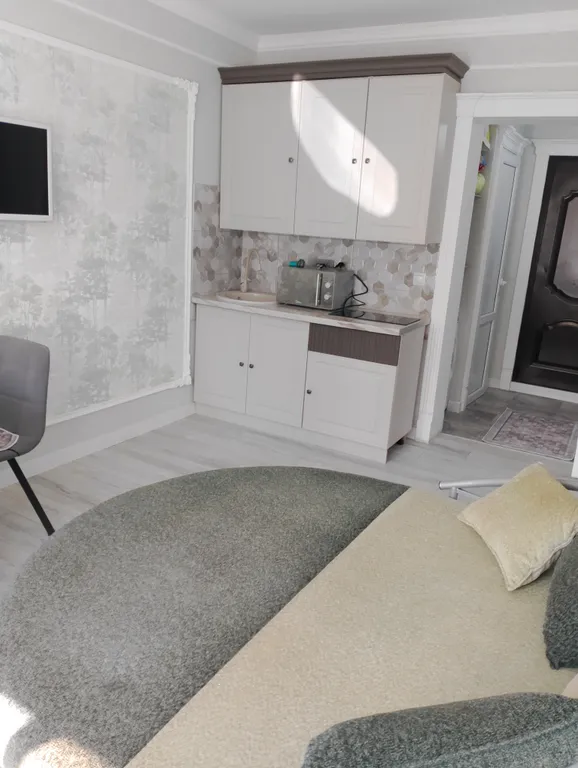 Студия с евроремонтом в хорошем районе