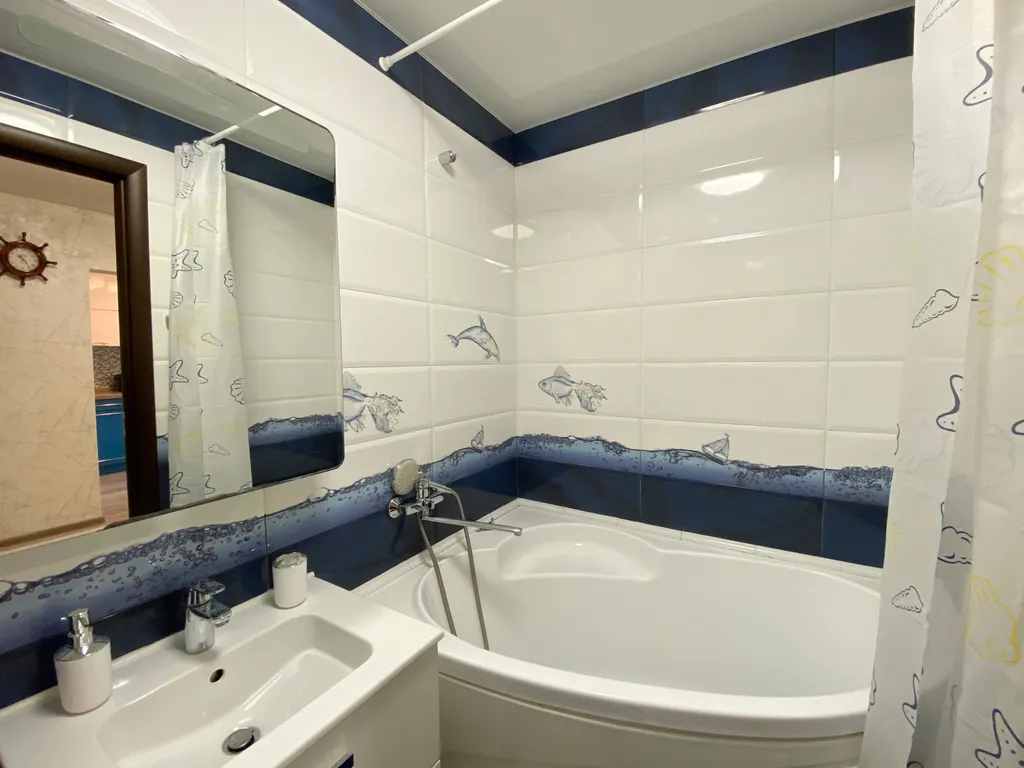 Уютная квартира у моря с хорошим ремонтом