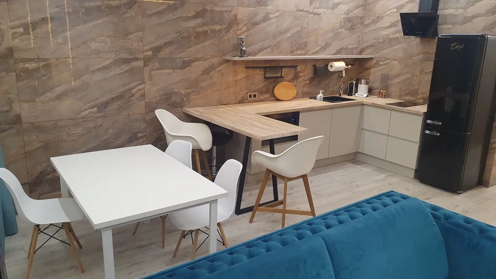 Зелёная студия в центре города для деловых поездок и семейного отдыха