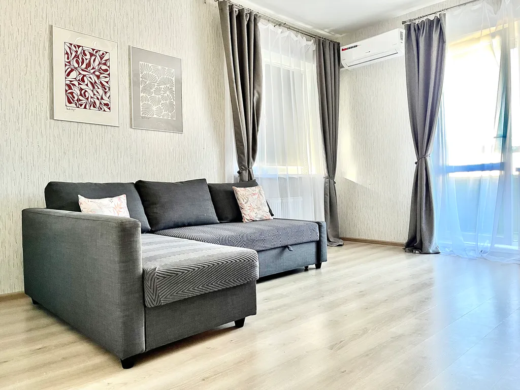 Просторная стильная 2к квартира в центре