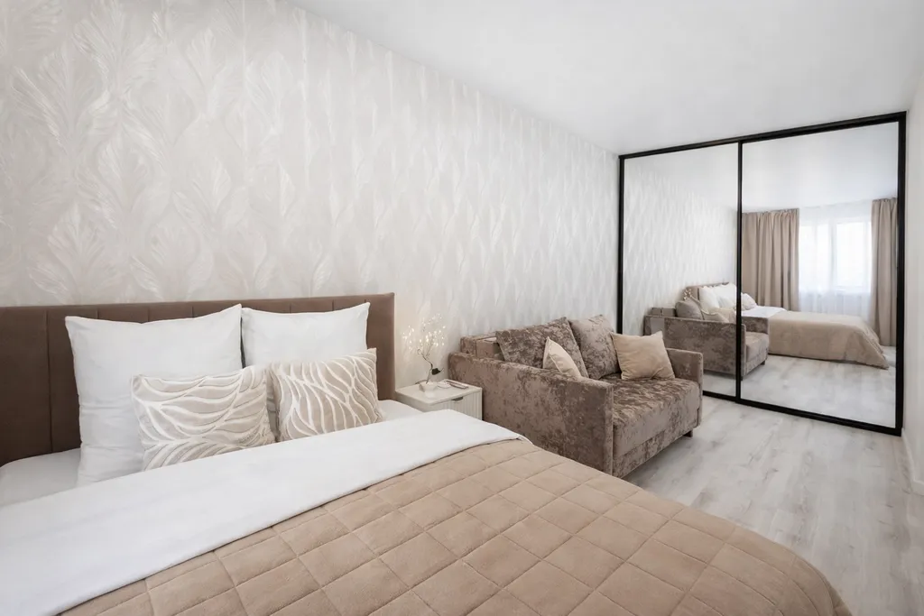 Современная 1 комн. квартира с евроремонтом