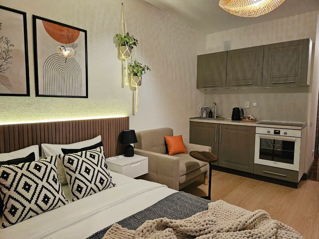 Квартира Квартира Caramel apartment в пешей доступности от центра города — Нижний Новгород