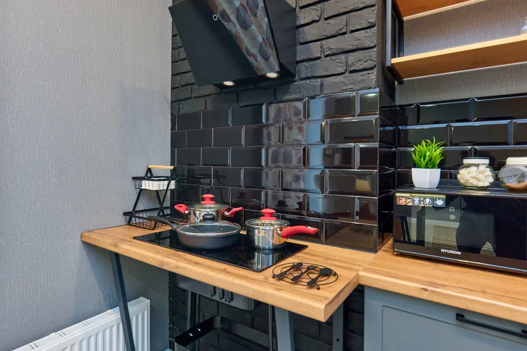 Современная студия в новом доме