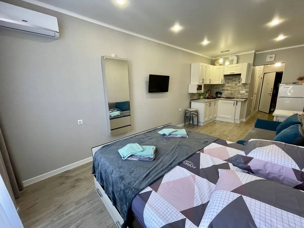 Квартира Апартаменты студия с балконом — Анапа