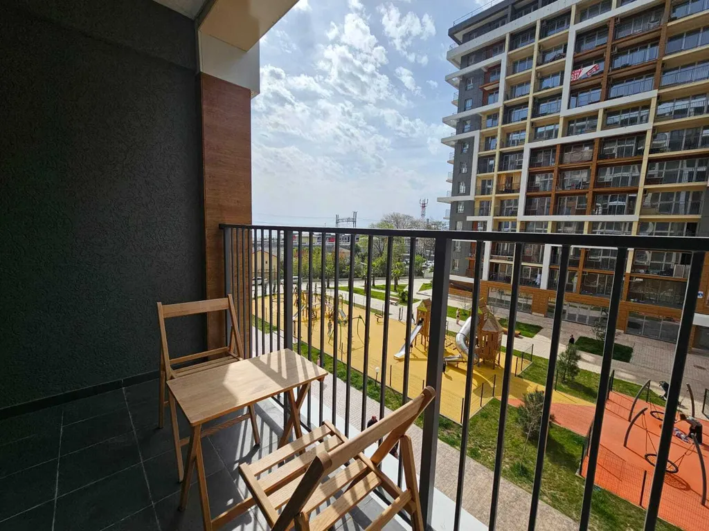 Уютная студия с видом на море