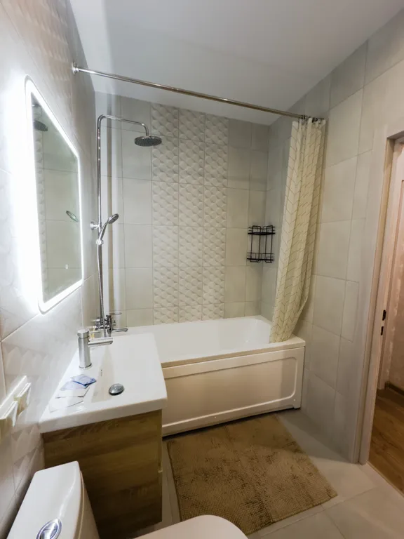 Новая и просторная квартира в современном жк