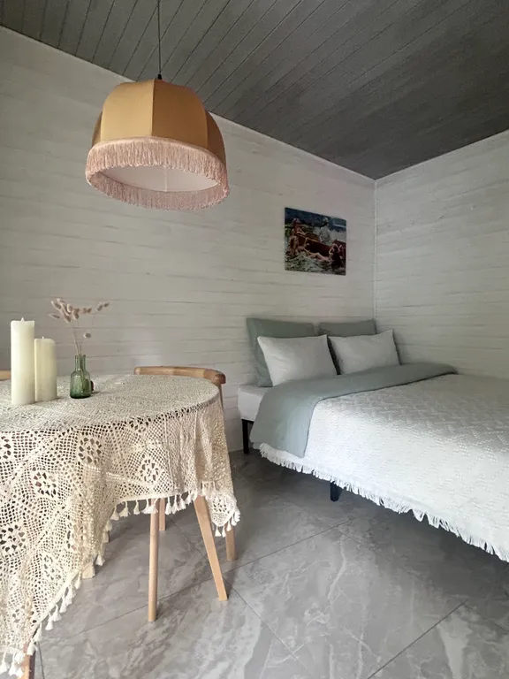 Уникальный дом-баня с собственной террасой