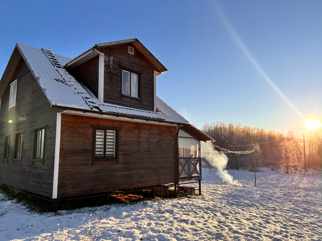 Коттедж Загородный дом со всеми удобствами рядом с речкой и озером — Рябово