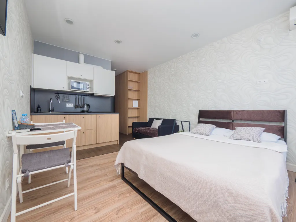 Квартира Квартира Погрузитесь в атмосферу южного комфорта в уютной студии — Адлер