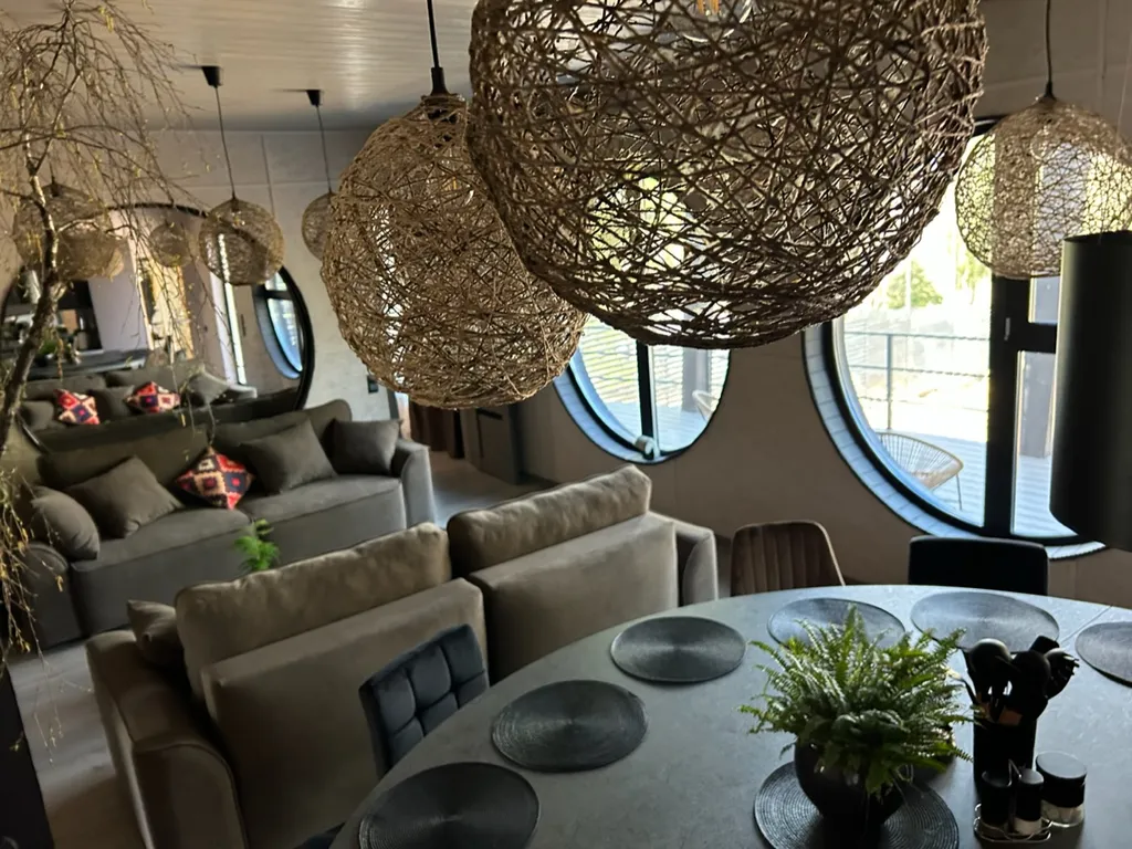 Вилла Луна с сибирским чаном и сауной с панорамным круглым окном