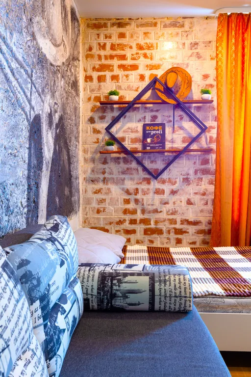 Студия в жк атлантида в ковбойском стиле