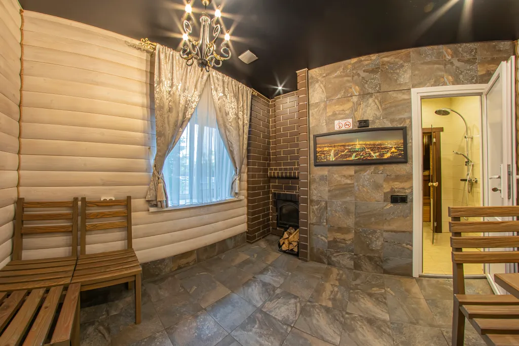 Коттедж Жемчужный с жаркой баней на дровах