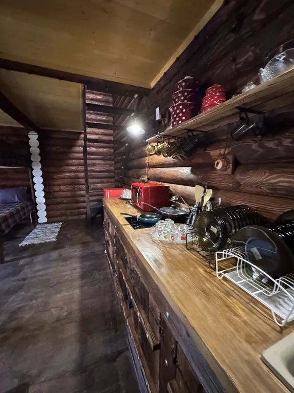 Двухэтажный сруб для большой компании