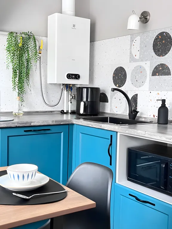 Лофт-студия в центре, с дизайнерским ремонтом, wi-fi