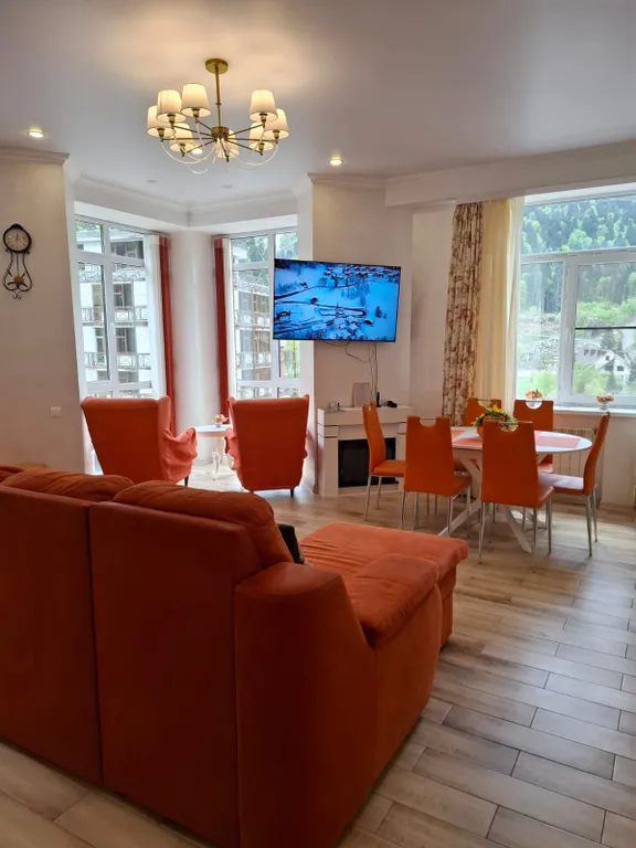 Уютные апартаменты в центре с панорамным видом на горы