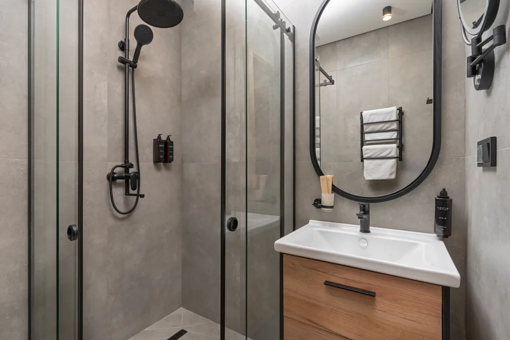 Квартира Квартира Стандарт с балконом с двуспальной или двумя односпальными кроватями — Геленджик