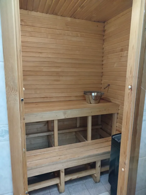 Квартира с финской сауной в тихом районе