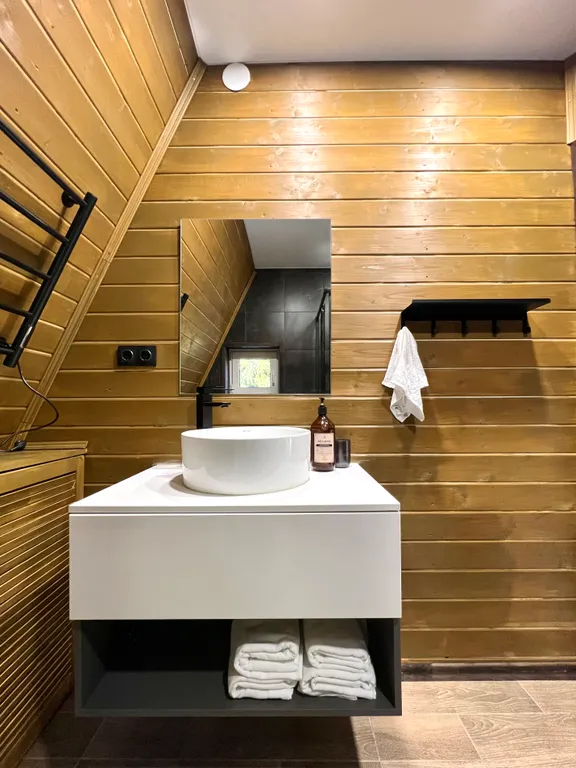 Уютный романтический домик А-фрейм