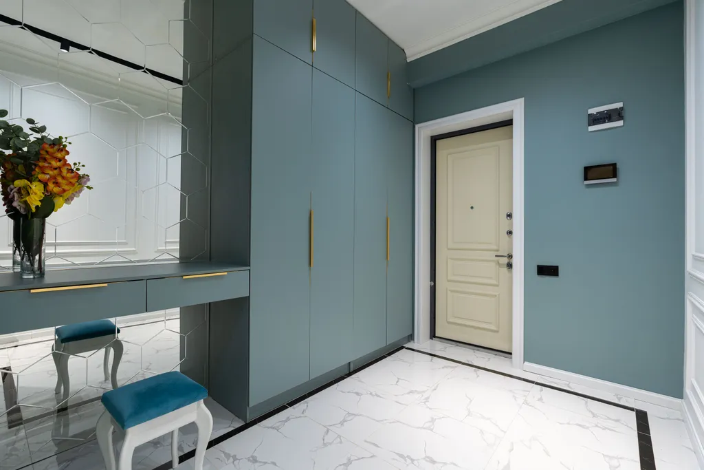 Респектабельная квартира в неоклассическом стиле в ЖК Казахстан