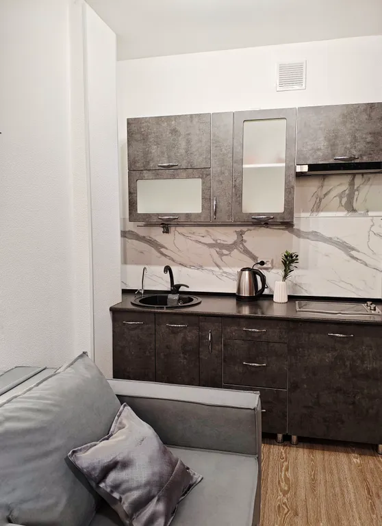 Студия возле Аэропорта с видом на озеро