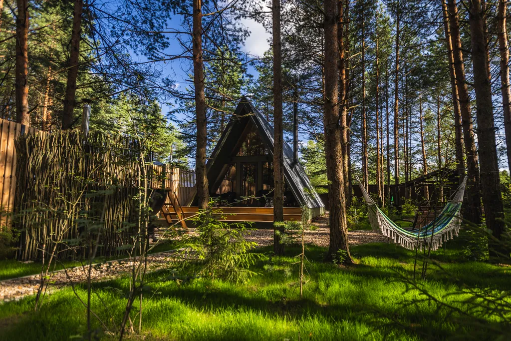 Коттедж Коттедж А-Фрейм грин — Павловский Посад