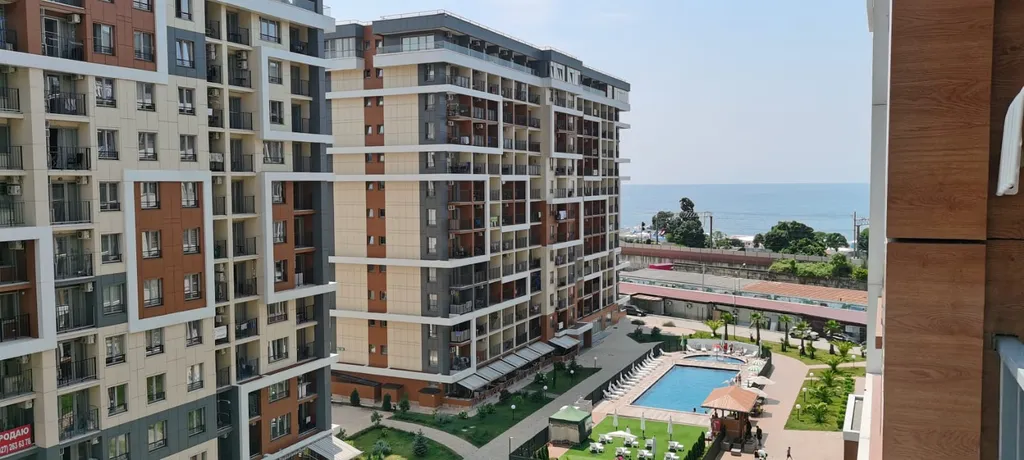 Орхидея – евродвушка у моря с открытым бассейном на территории