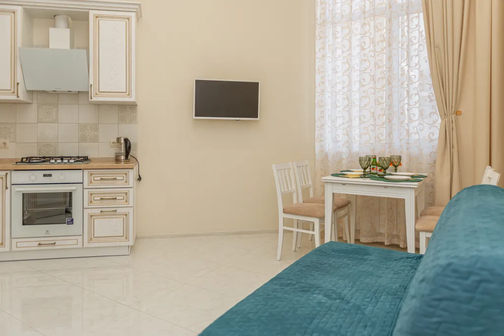 Квартира Квартира Апартамент Аквамарин на первой береговой линии — Геленджик