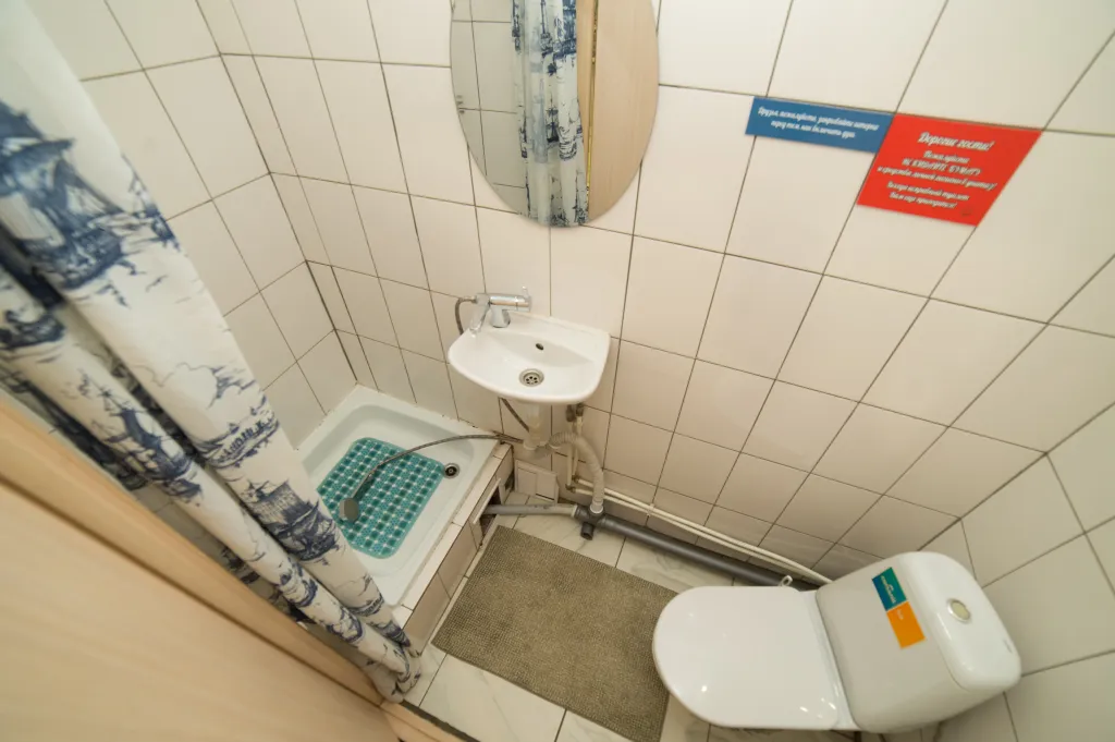 Стильные двухместные апартаменты с кухней и санузлом