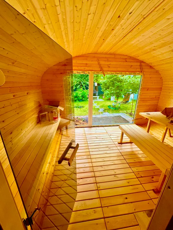 Дом с Баней на дровах и Банным Чаном в прекрасном месте