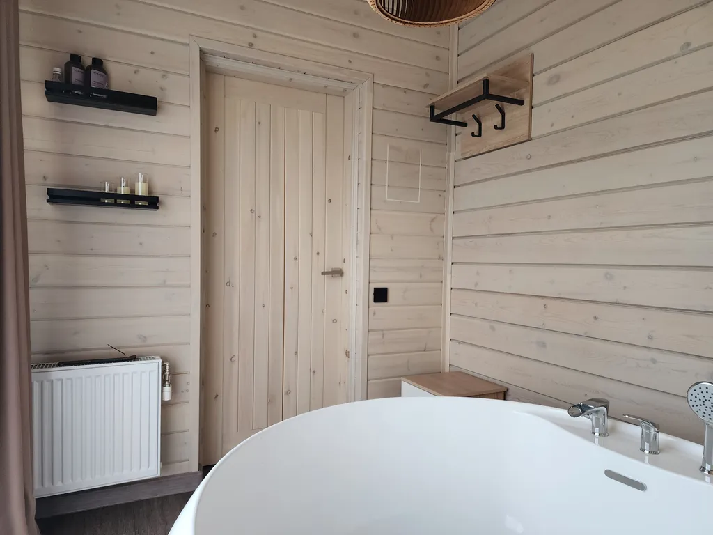 Дом SPA с большой ванной и видом на горы