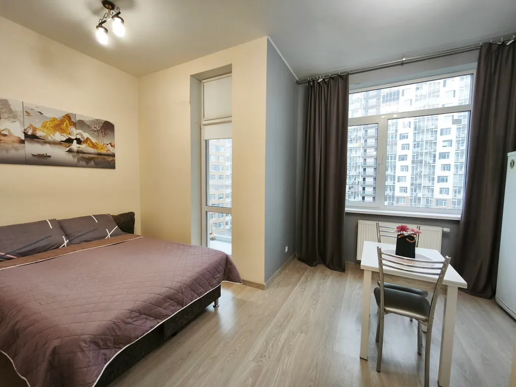 Квартира Студия в клубном доме — аренда посуточно в Мурино