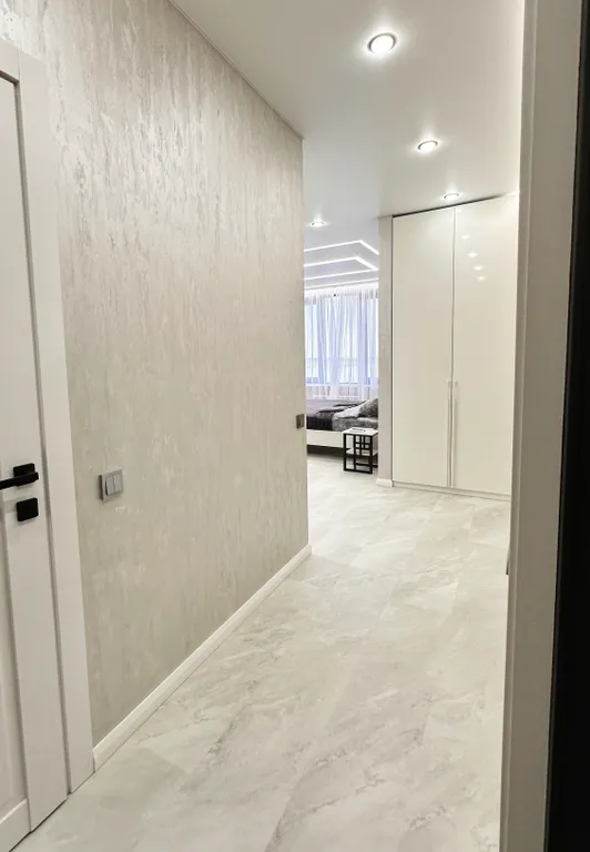 Студия на набережной с видом на Волгу