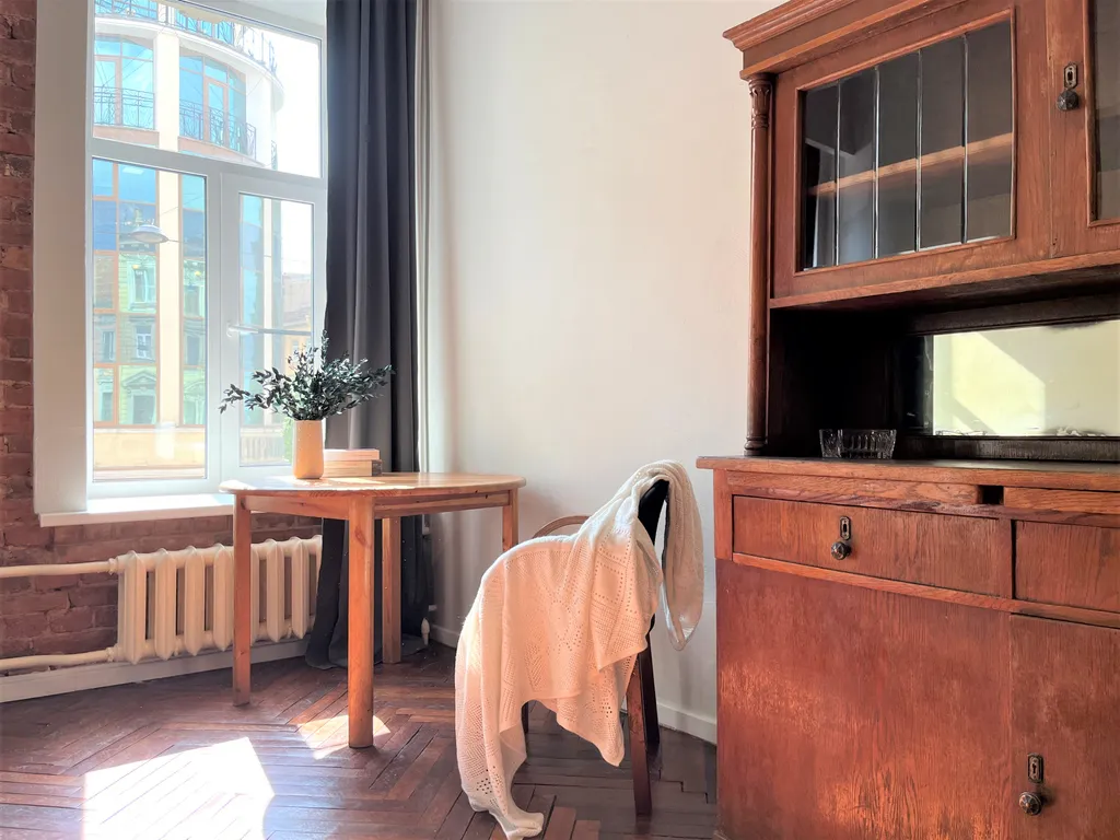 Дизайнерская квартира на Фонтанке с 3 спальнями